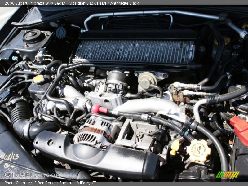 Obsidian Black Pearl / Anthracite Black 2006 Subaru Impreza WRX Sedan