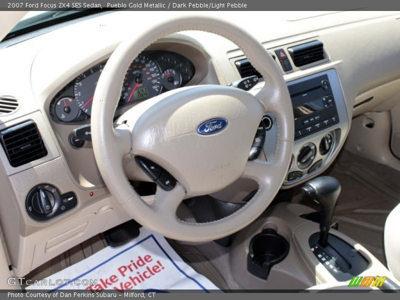 Pueblo Gold Metallic / Dark Pebble/Light Pebble 2007 Ford Focus ZX4 SES Sedan