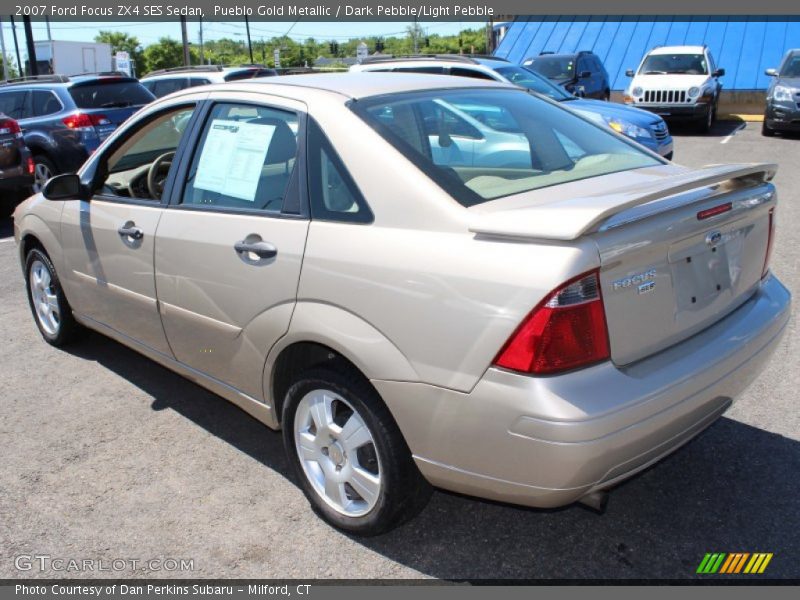 Pueblo Gold Metallic / Dark Pebble/Light Pebble 2007 Ford Focus ZX4 SES Sedan