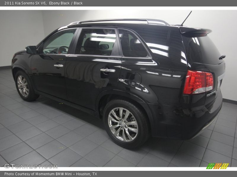 Ebony Black / Black 2011 Kia Sorento SX V6