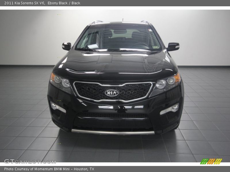 Ebony Black / Black 2011 Kia Sorento SX V6