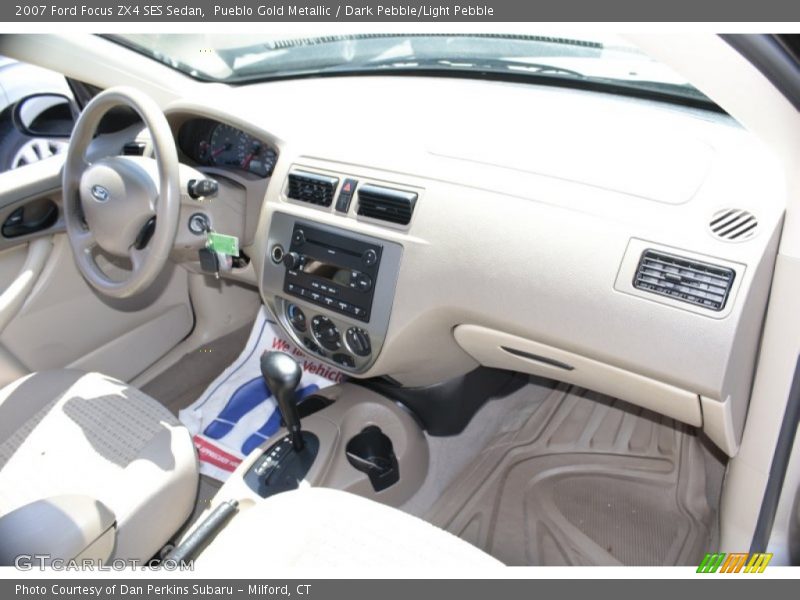 Pueblo Gold Metallic / Dark Pebble/Light Pebble 2007 Ford Focus ZX4 SES Sedan