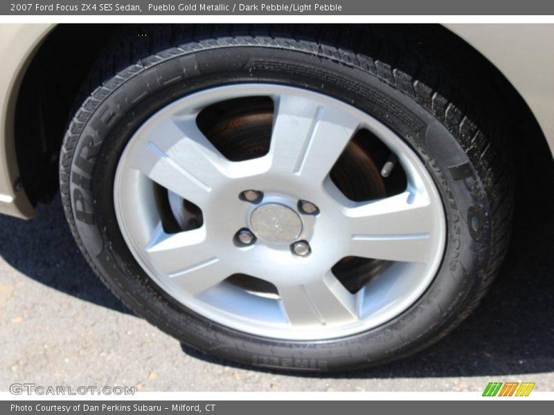 Pueblo Gold Metallic / Dark Pebble/Light Pebble 2007 Ford Focus ZX4 SES Sedan