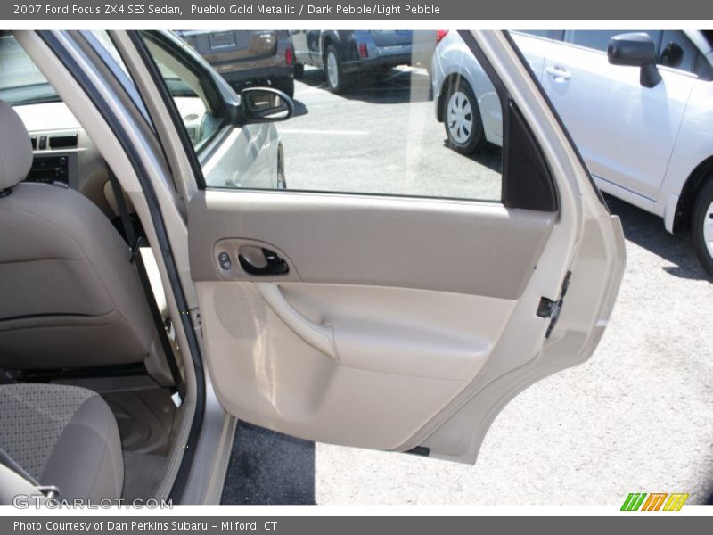 Pueblo Gold Metallic / Dark Pebble/Light Pebble 2007 Ford Focus ZX4 SES Sedan
