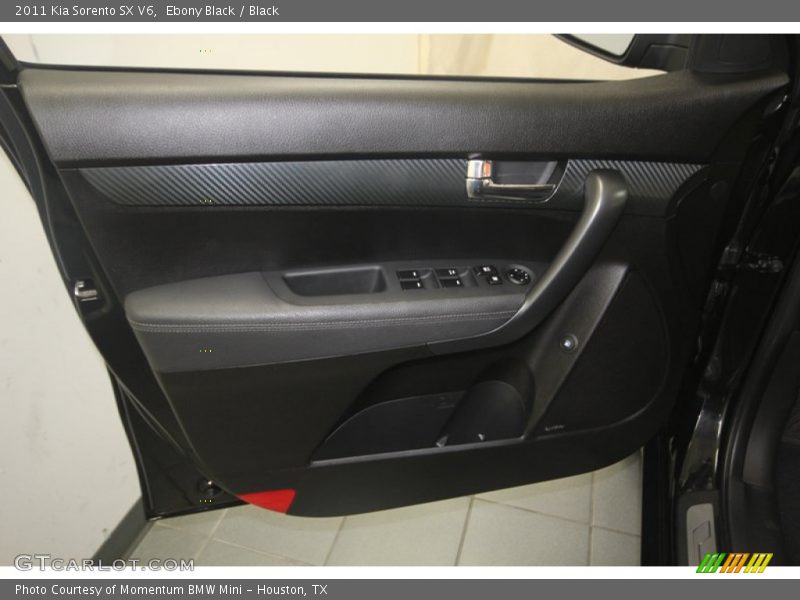 Ebony Black / Black 2011 Kia Sorento SX V6