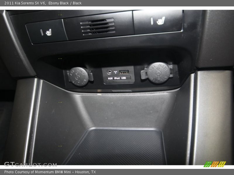 Ebony Black / Black 2011 Kia Sorento SX V6