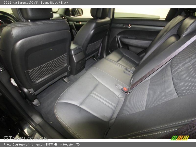 Ebony Black / Black 2011 Kia Sorento SX V6