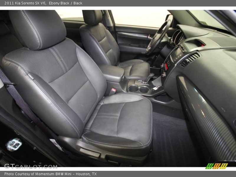 Ebony Black / Black 2011 Kia Sorento SX V6