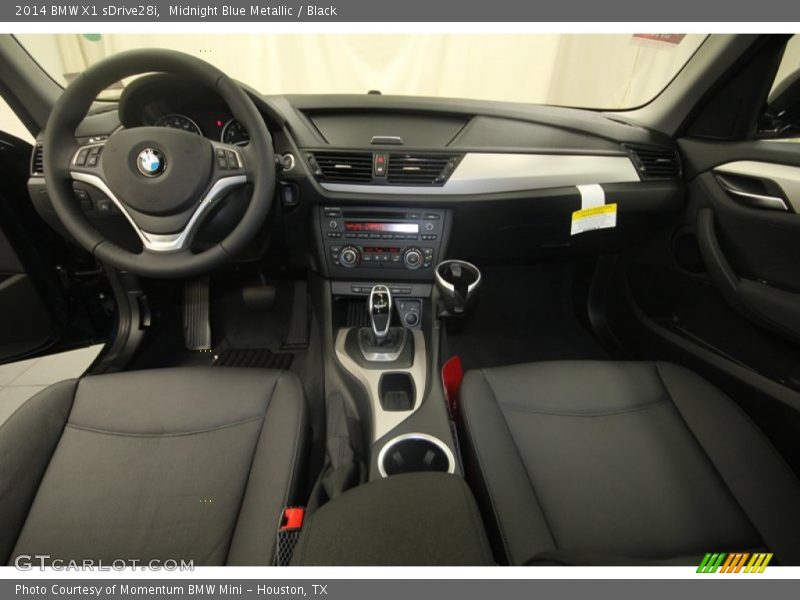 Midnight Blue Metallic / Black 2014 BMW X1 sDrive28i