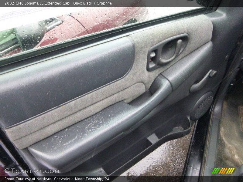 Onyx Black / Graphite 2002 GMC Sonoma SL Extended Cab