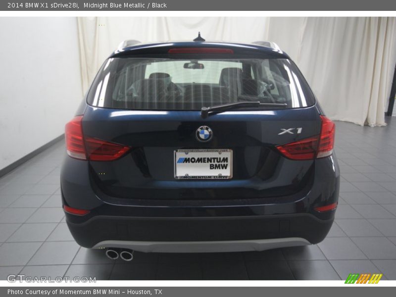 Midnight Blue Metallic / Black 2014 BMW X1 sDrive28i
