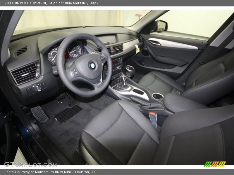 Midnight Blue Metallic / Black 2014 BMW X1 sDrive28i
