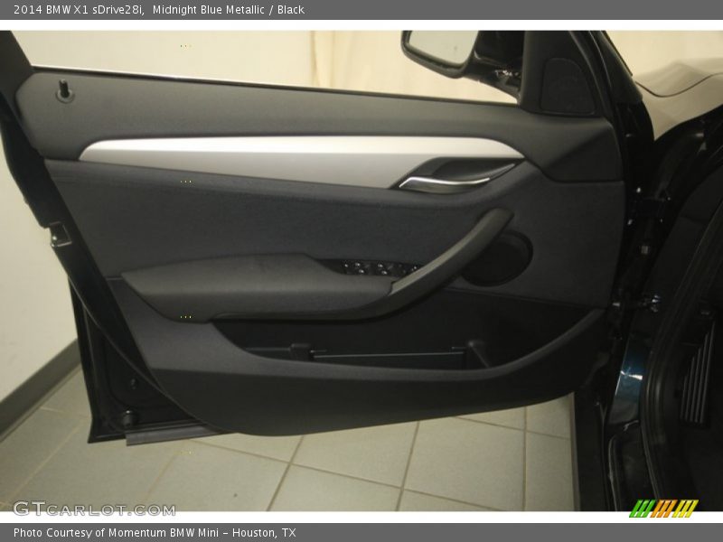 Midnight Blue Metallic / Black 2014 BMW X1 sDrive28i