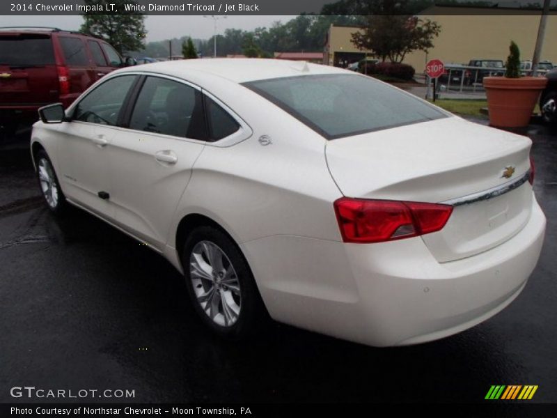 White Diamond Tricoat / Jet Black 2014 Chevrolet Impala LT