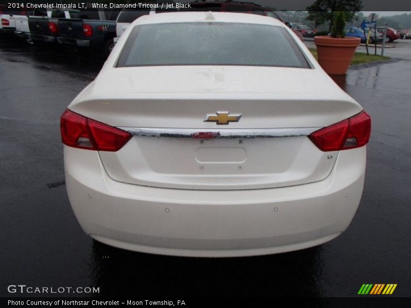 White Diamond Tricoat / Jet Black 2014 Chevrolet Impala LT
