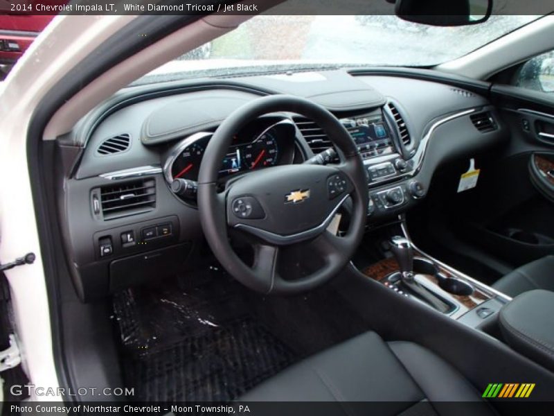 White Diamond Tricoat / Jet Black 2014 Chevrolet Impala LT