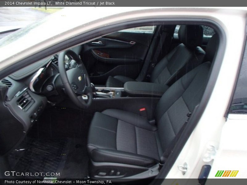 Front Seat of 2014 Impala LT