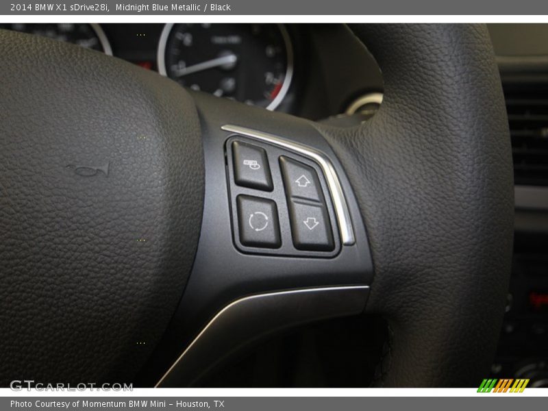 Midnight Blue Metallic / Black 2014 BMW X1 sDrive28i