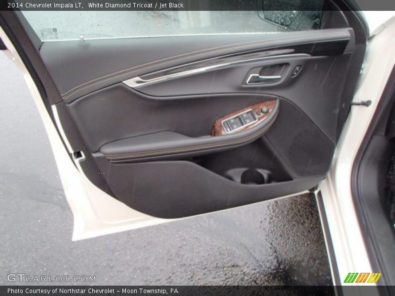 White Diamond Tricoat / Jet Black 2014 Chevrolet Impala LT