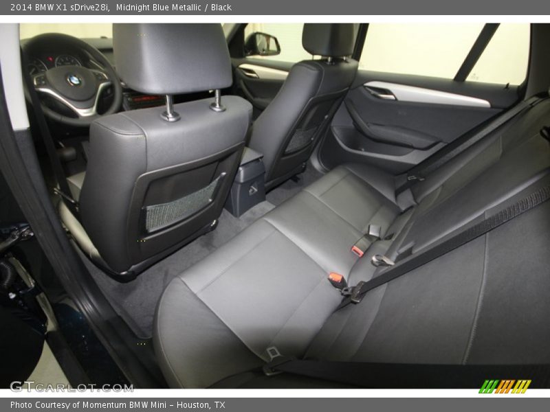 Midnight Blue Metallic / Black 2014 BMW X1 sDrive28i