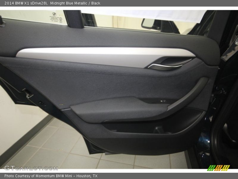 Midnight Blue Metallic / Black 2014 BMW X1 sDrive28i