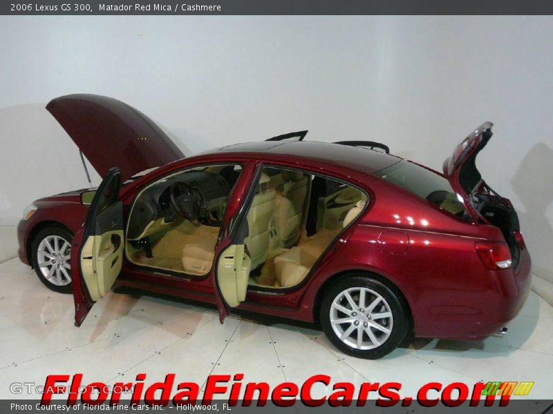 Matador Red Mica / Cashmere 2006 Lexus GS 300