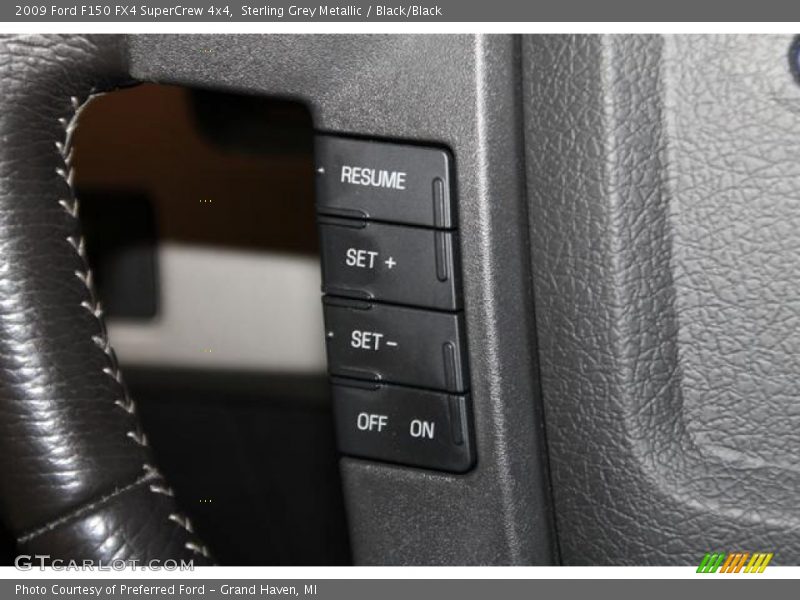 Sterling Grey Metallic / Black/Black 2009 Ford F150 FX4 SuperCrew 4x4