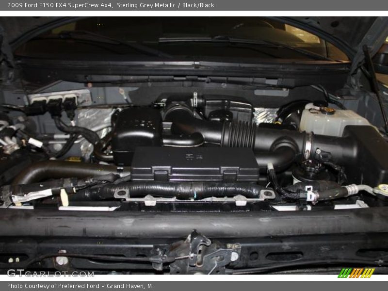 Sterling Grey Metallic / Black/Black 2009 Ford F150 FX4 SuperCrew 4x4