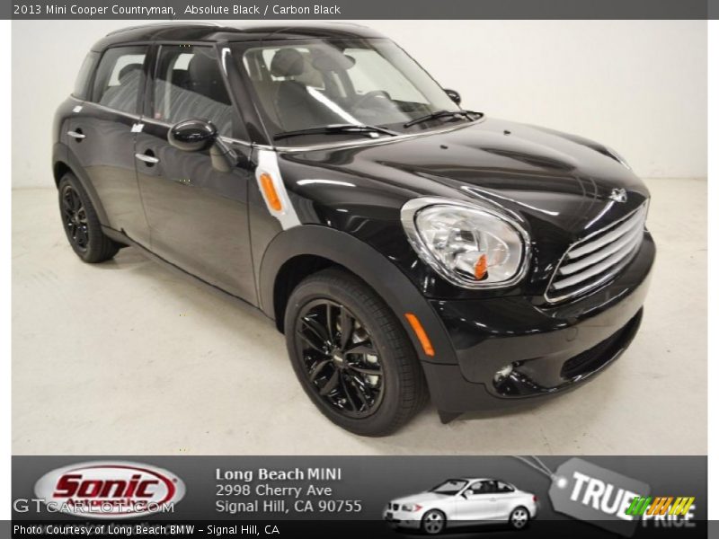 Absolute Black / Carbon Black 2013 Mini Cooper Countryman