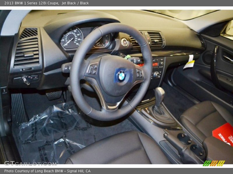 Jet Black / Black 2013 BMW 1 Series 128i Coupe
