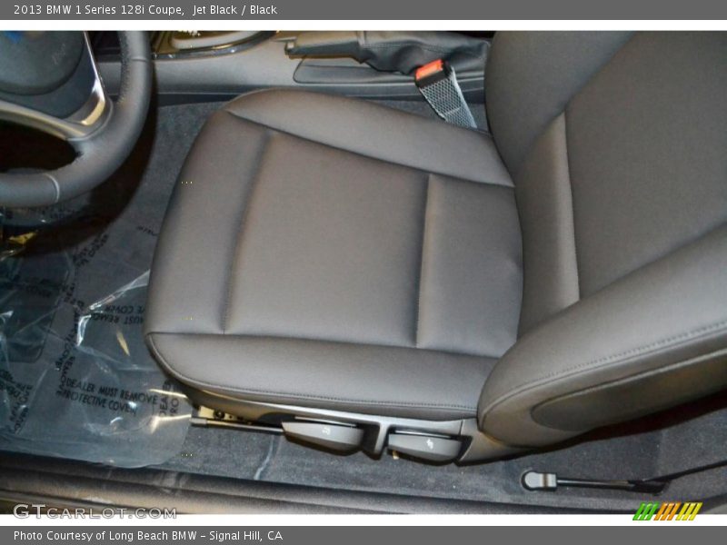 Jet Black / Black 2013 BMW 1 Series 128i Coupe