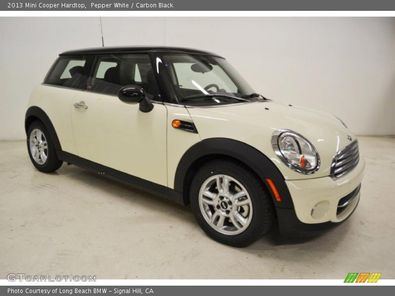 Pepper White / Carbon Black 2013 Mini Cooper Hardtop