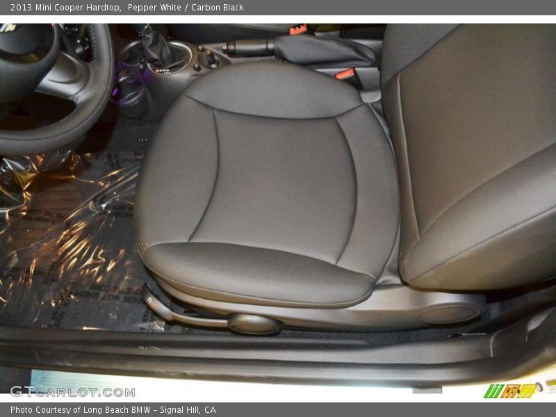 Pepper White / Carbon Black 2013 Mini Cooper Hardtop