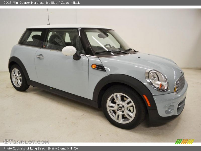 Ice Blue / Carbon Black 2013 Mini Cooper Hardtop