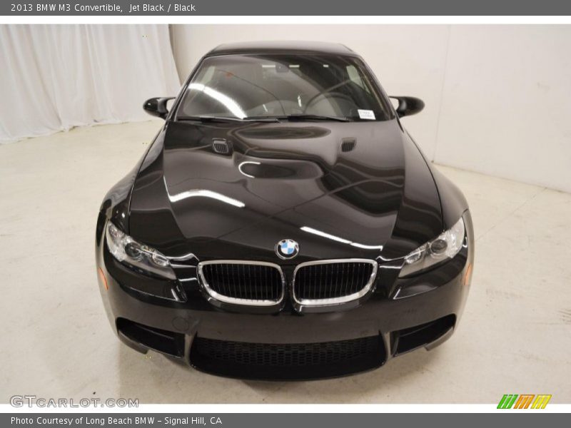 Jet Black / Black 2013 BMW M3 Convertible