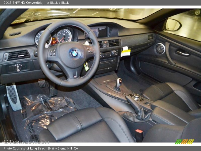  2013 M3 Convertible Black Interior
