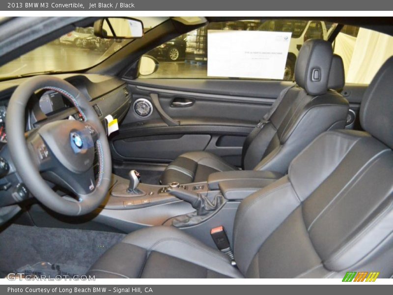 Front Seat of 2013 M3 Convertible