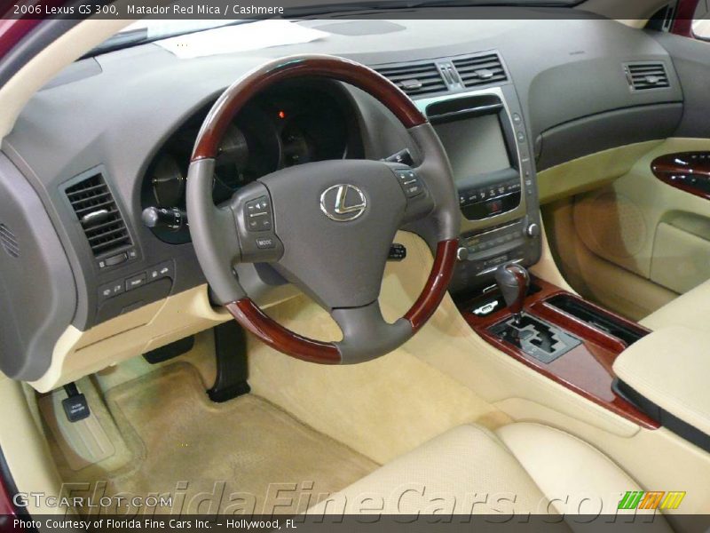 Matador Red Mica / Cashmere 2006 Lexus GS 300