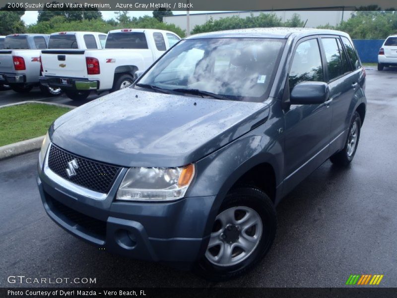 Azure Gray Metallic / Black 2006 Suzuki Grand Vitara Premium
