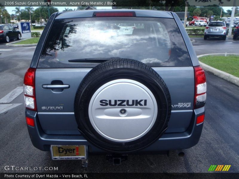 Azure Gray Metallic / Black 2006 Suzuki Grand Vitara Premium