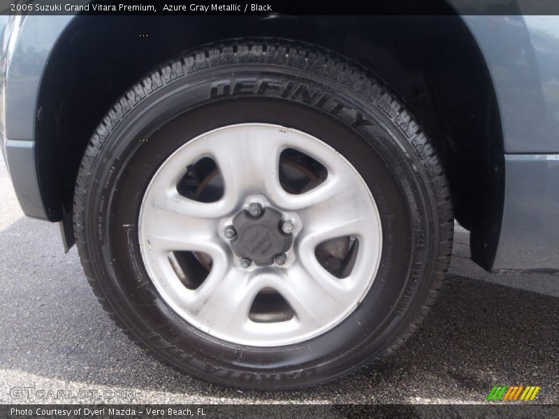 Azure Gray Metallic / Black 2006 Suzuki Grand Vitara Premium