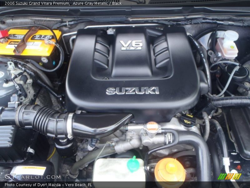 Azure Gray Metallic / Black 2006 Suzuki Grand Vitara Premium