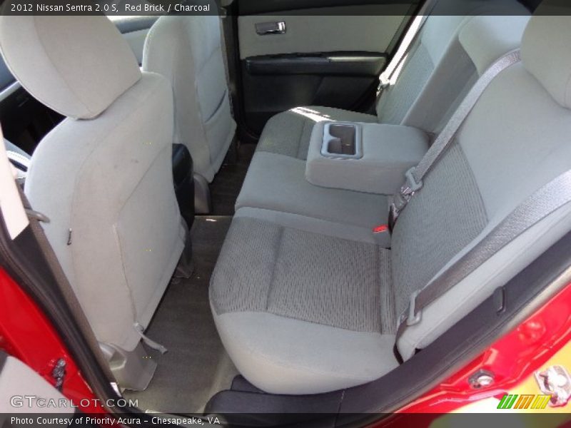 Red Brick / Charcoal 2012 Nissan Sentra 2.0 S