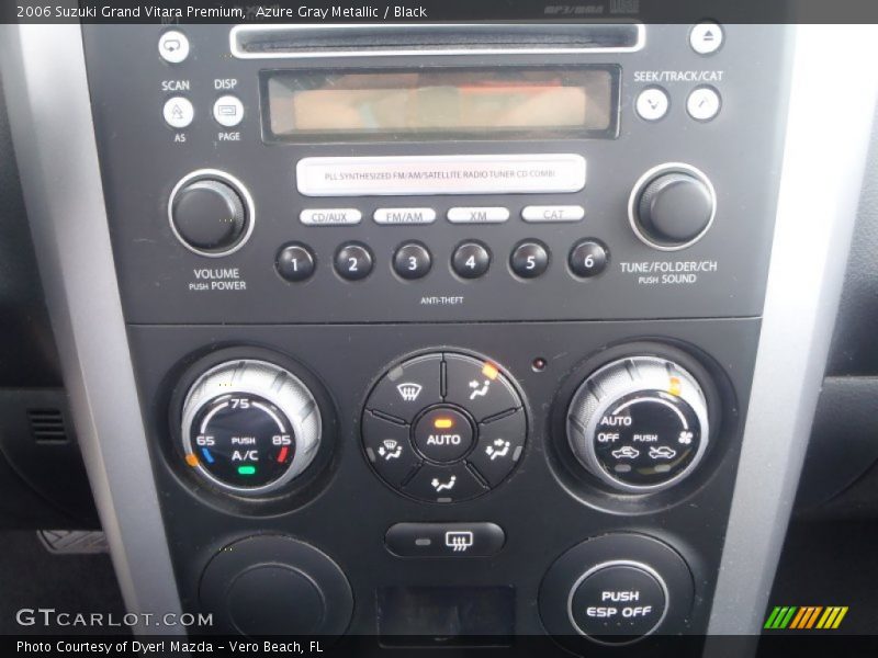 Azure Gray Metallic / Black 2006 Suzuki Grand Vitara Premium