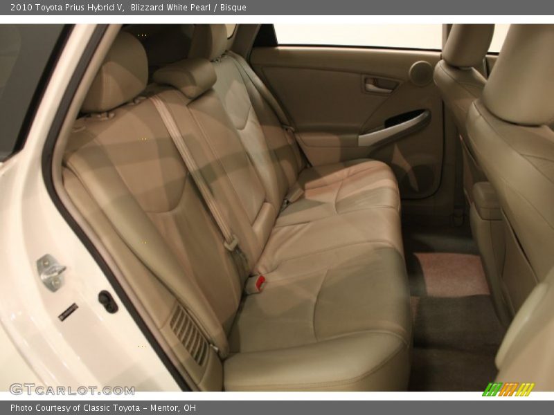 Blizzard White Pearl / Bisque 2010 Toyota Prius Hybrid V