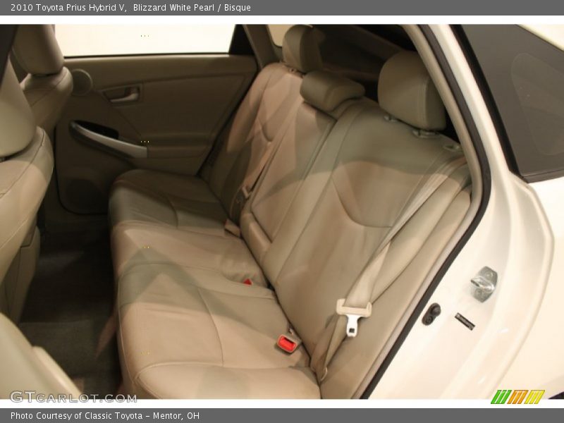 Blizzard White Pearl / Bisque 2010 Toyota Prius Hybrid V