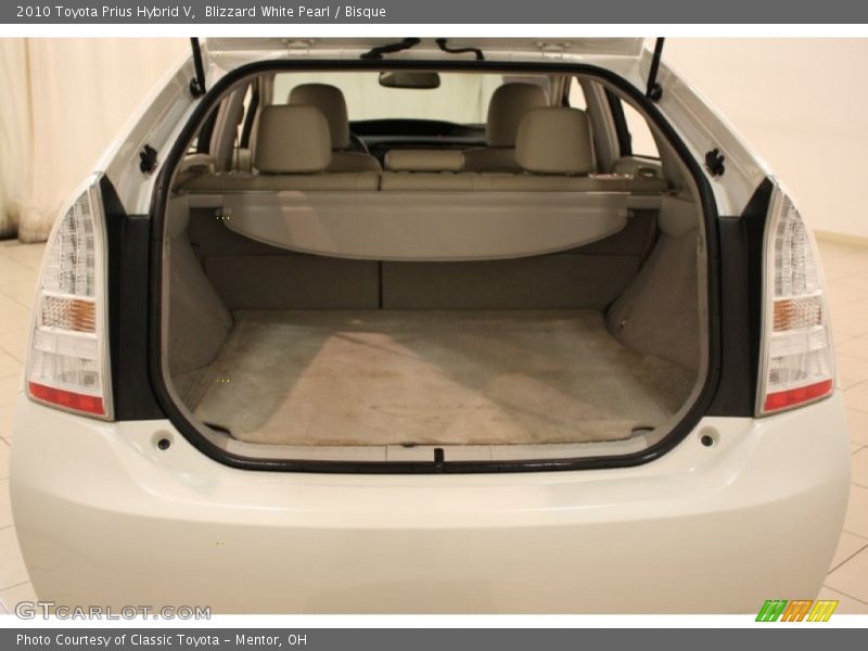 Blizzard White Pearl / Bisque 2010 Toyota Prius Hybrid V