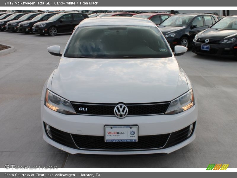 Candy White / Titan Black 2012 Volkswagen Jetta GLI