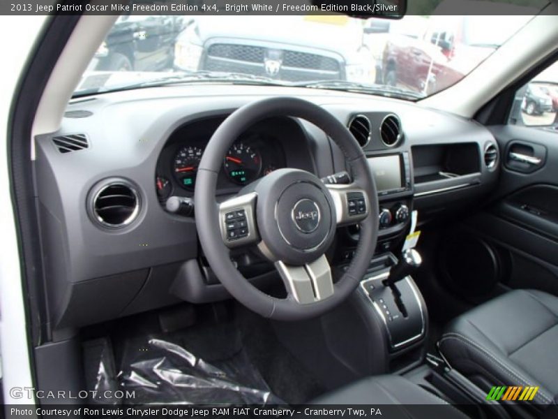 Bright White / Freedom Edition Black/Silver 2013 Jeep Patriot Oscar Mike Freedom Edition 4x4