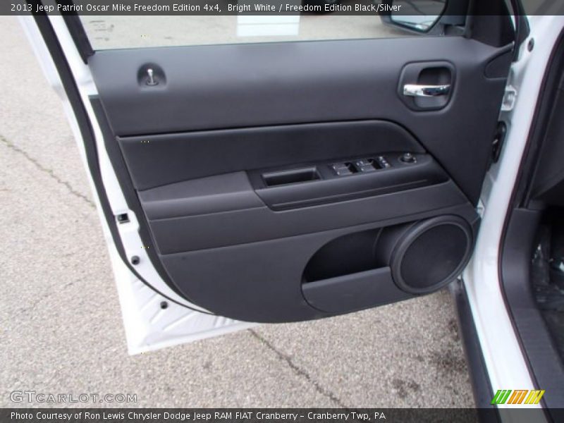 Bright White / Freedom Edition Black/Silver 2013 Jeep Patriot Oscar Mike Freedom Edition 4x4